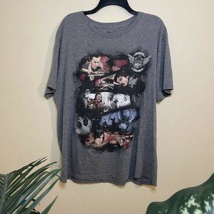 *SOLD* STAR WARS ROGUE ONE Red Leader DISNEY STORE Graphic Design TSHIRT Size XL